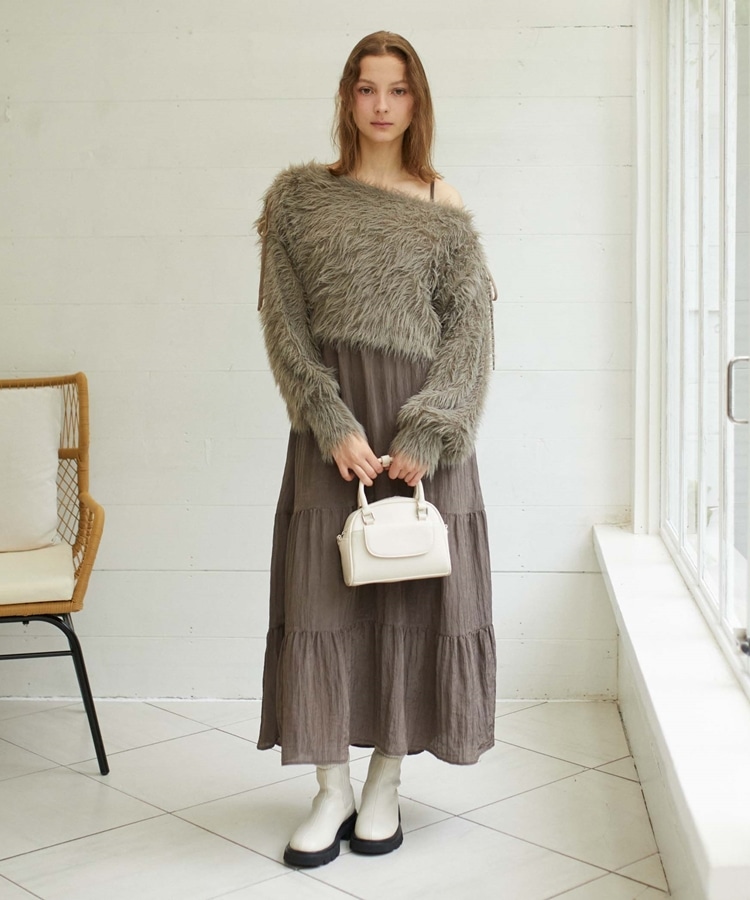 ANDMARY】Khy check set - ワンピース 【即日発送】andmary Khy check set