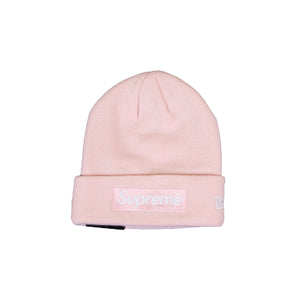 Supreme Pink Box Logo Beanie – On The Arm