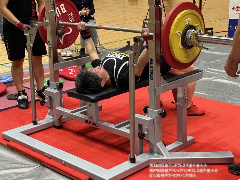 第35回近畿ベンチプレス選手権大会 第28回近畿クラシックベンチプレス