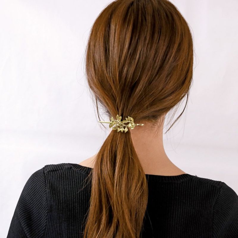 MajeCuff/マジェカフ マジェステみたいなヘアカフ メタル リーフ