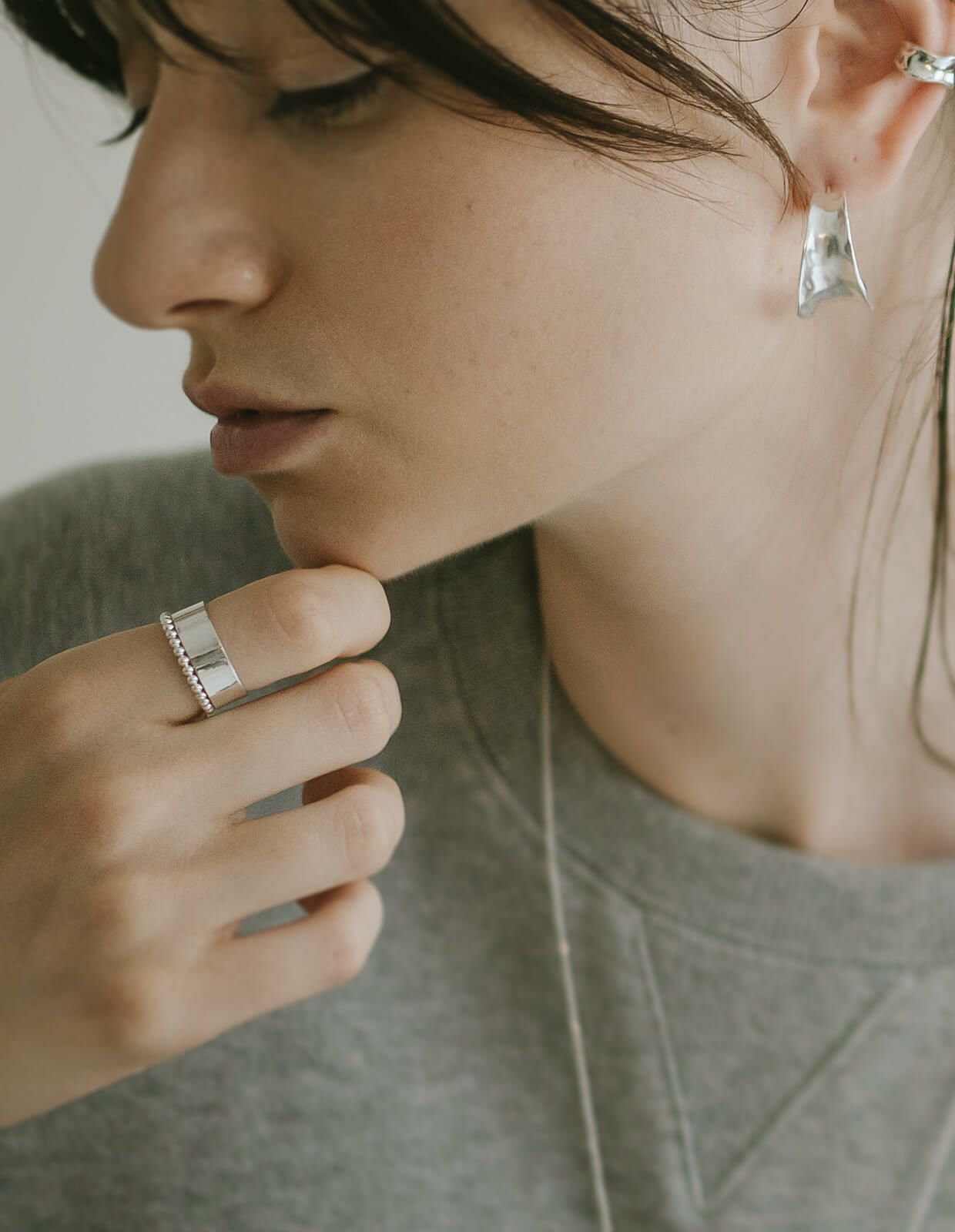 Silver925 6mm Medium Wide Ring SOLONE6mm -ソロネ- | Ops.(オプス