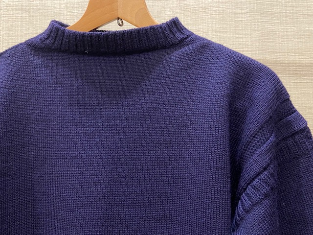 人気上昇中？！フィッシャーマンニットの雄【ガンジーセーター】を購入