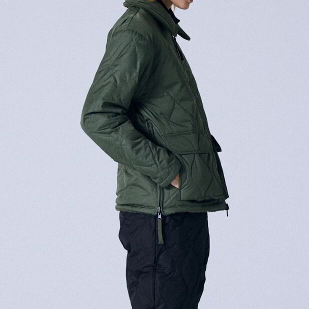 TAION/タイオン】ミリタリー リバーシブル ダウンジャケット(2colors)
