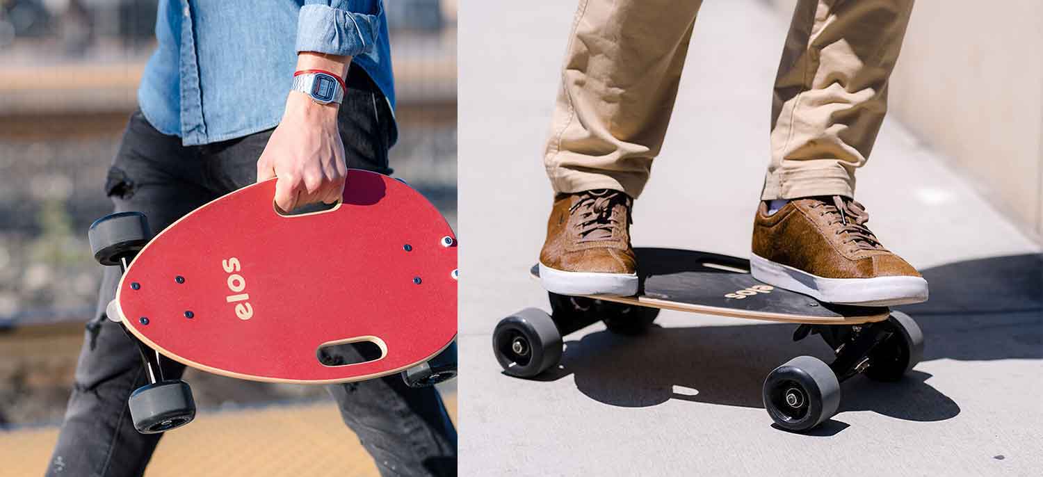 通勤に便利]乗りやすい簡単おしゃれスケボーな(クルーザー)｢Elos｣