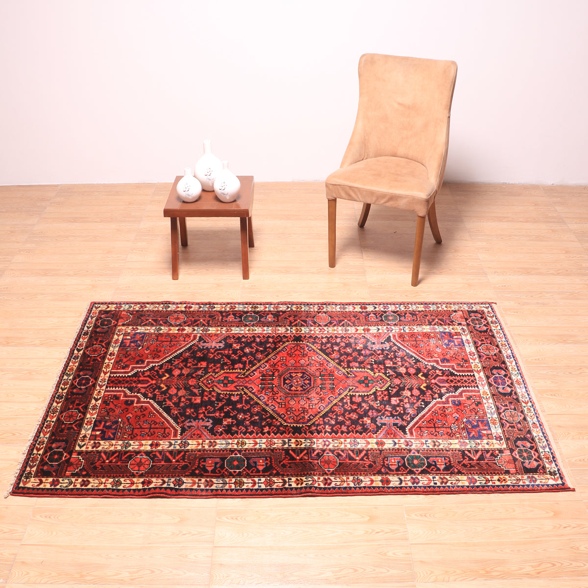 ペルシャ絨毯 (トゥイセルカーン) 186×119cm（FL-70158） – ギャッベ