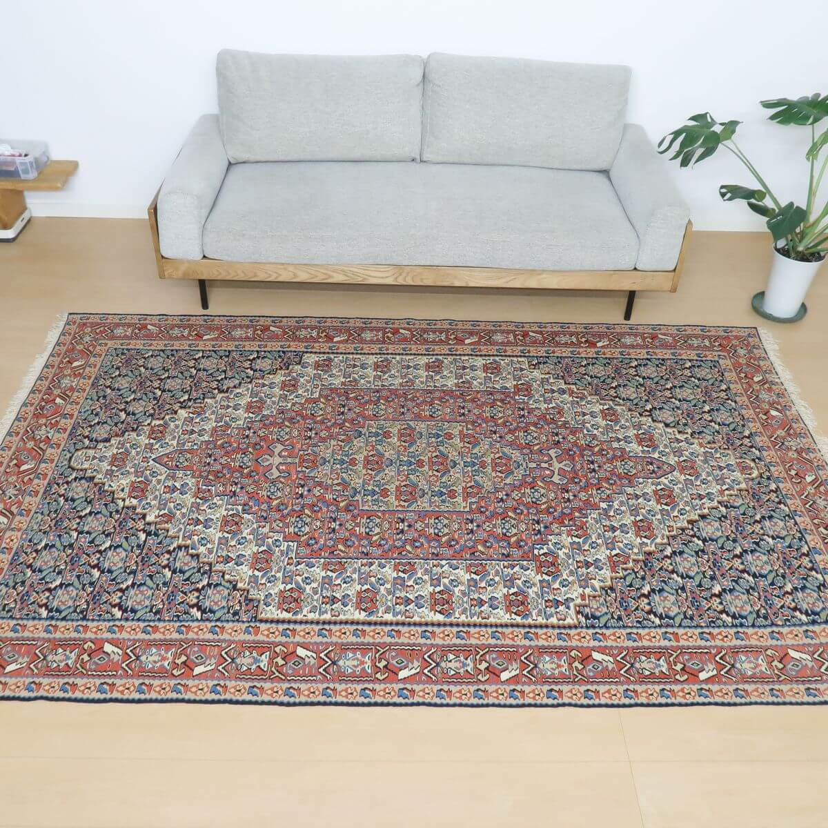 ゾランヴァリ,ギャッベ,ルリバフ,278×200cm｜上質手織りペルシャ絨毯