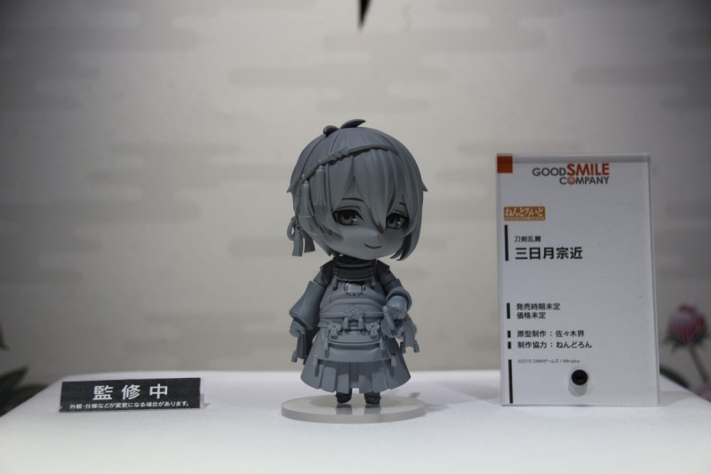 刀剣乱舞』第1弾・三日月宗近ねんどろいど原型公開！ 小狐丸と加州清光