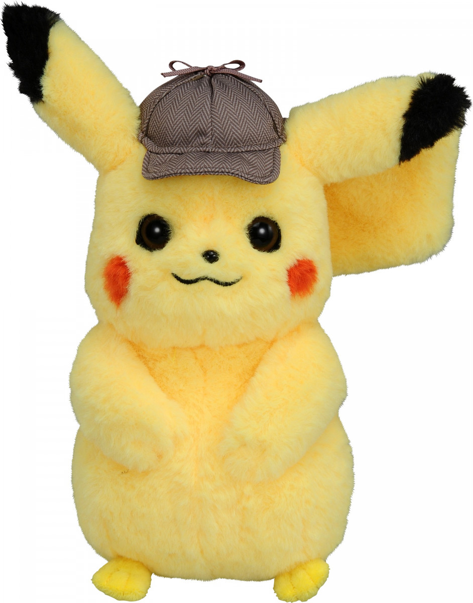 ふわっふわな『名探偵ピカチュウ』がぬいぐるみ化！ 赤いほっぺまで