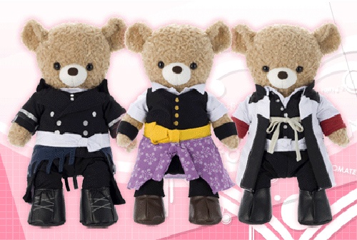 薄桜鬼』キャラシックベアお着替え衣装先行販売も！グッズ充実