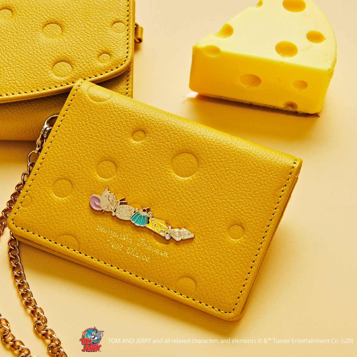 チーズデザインがポップでおちゃめ♪「トムとジェリー」×サマンサ