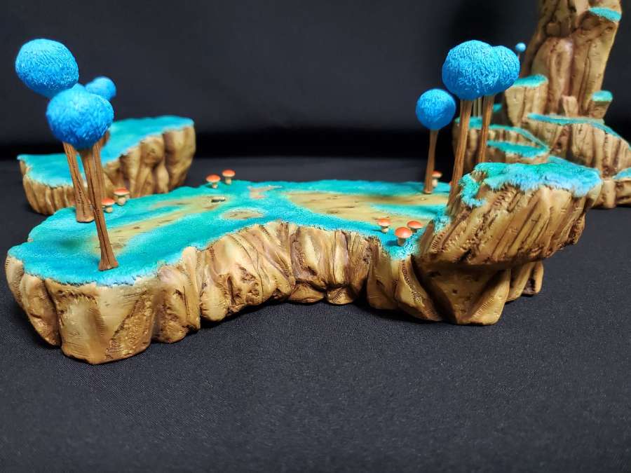 ドラゴンボール「ナメック星」をジオラマで再現！激闘の記憶が