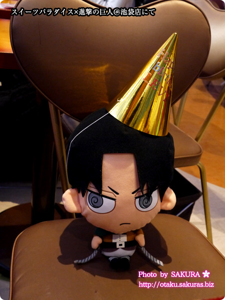 リヴァイ兵長生誕祭2015をスイパラ×進撃の巨人コラボでお祝いしてきた