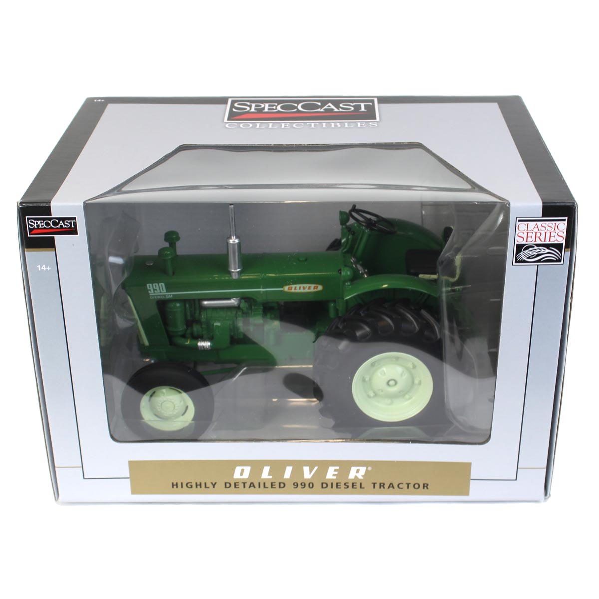 1/16 Oliver 990 Diesel Wide Front Tractor — Outback Toys