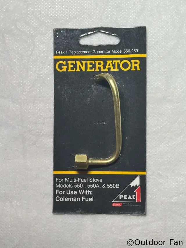 NOS】コールマン 550-2891 ホワイトガソリン用550系ジェネレーター