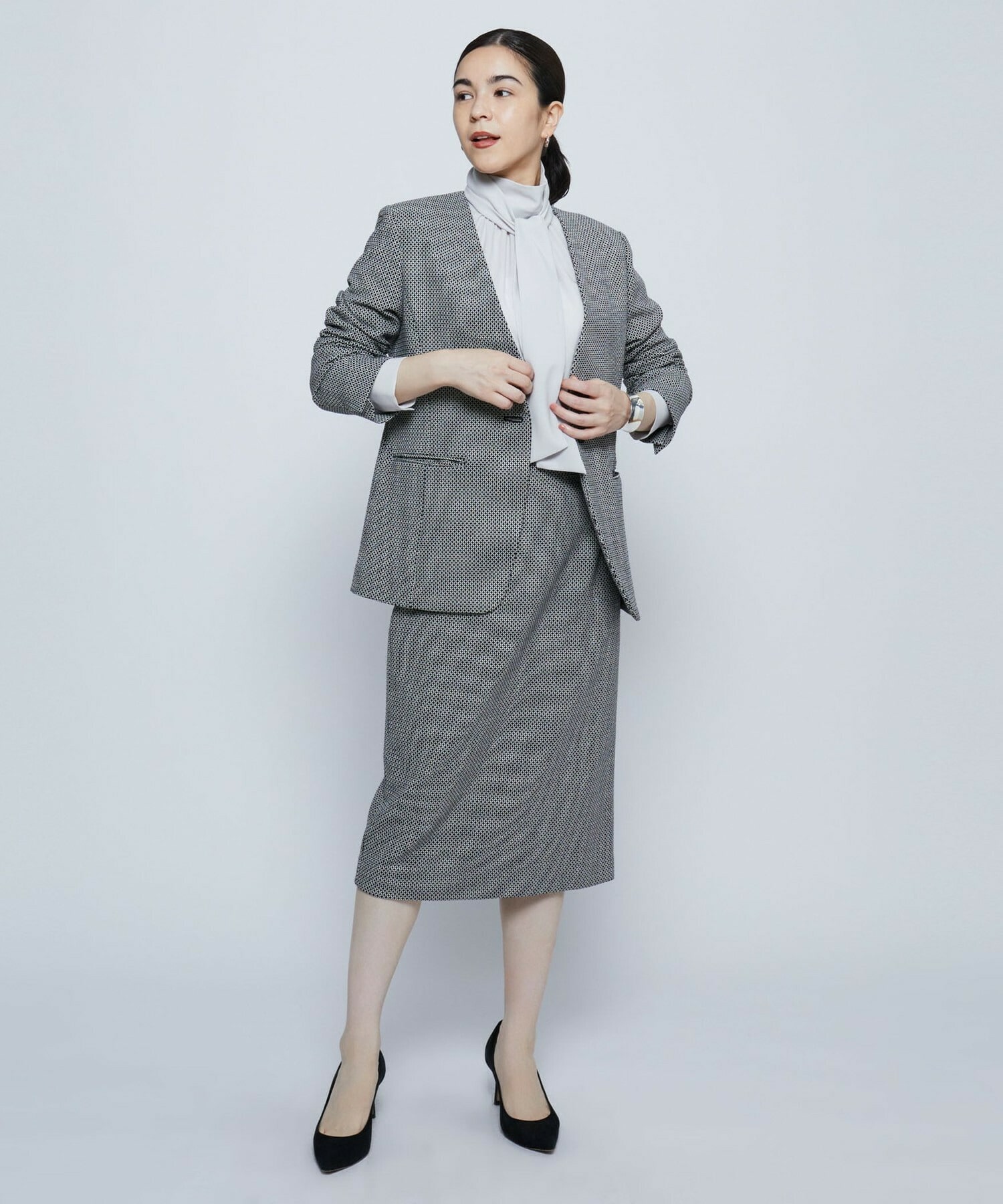 PGG】Nyドビーストレッチ スカートポロシャツ セットアップ帽子付き