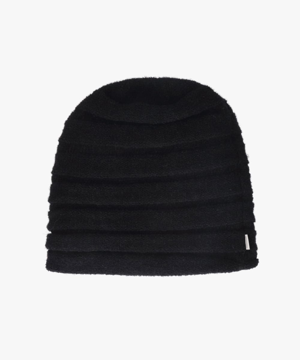 OVERRIDE REVERSE RIDGE BEANIE | 57cm～59cm(98) BLACK (01