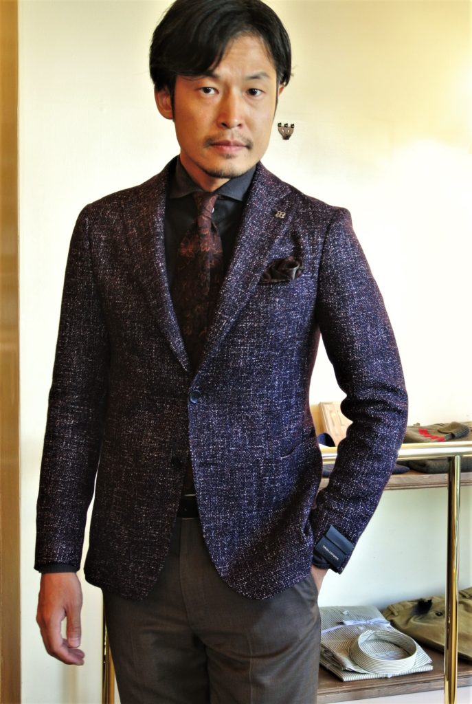 新作】TAGLIATORE(ﾀﾘｱﾄｰﾚ)のツイードジャケット│Oyster 青山