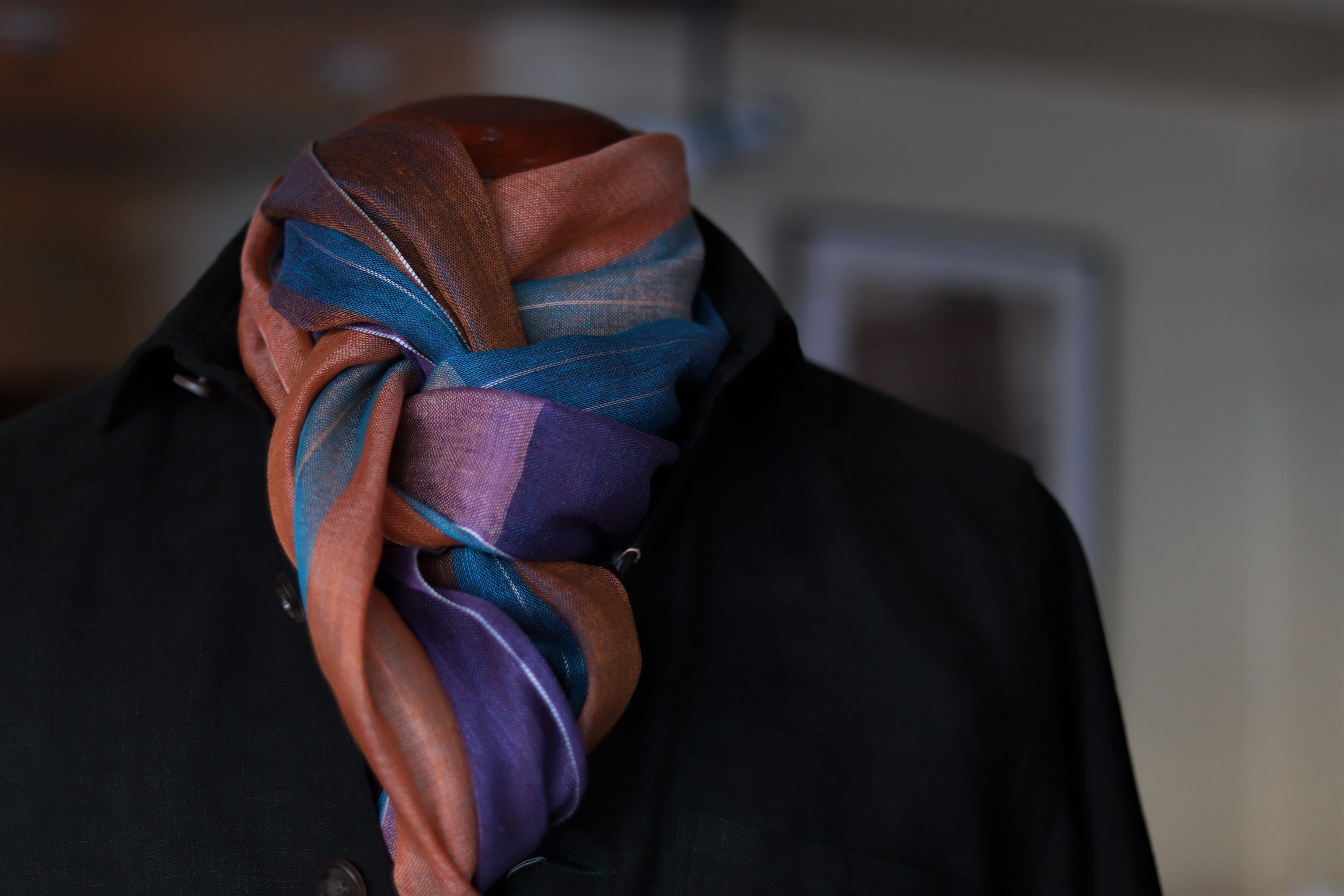 春のスパイス。ARIANNAのリネン＆シルクストール。│Oyster 青山