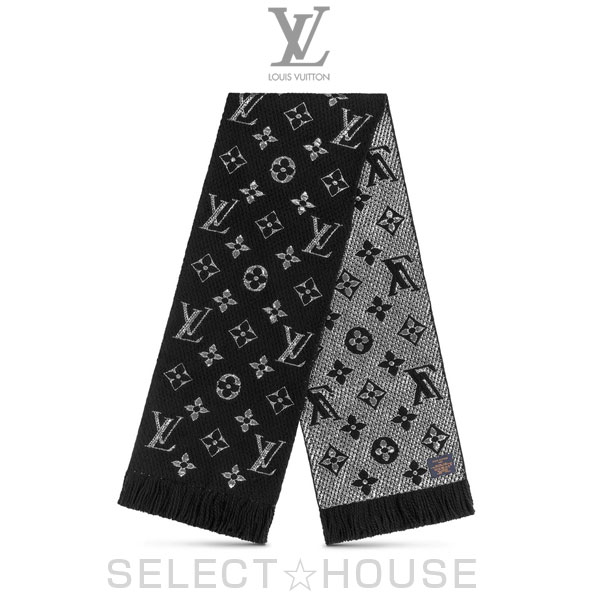 ルイヴィトン エシャルプ モノグラム カラーブロック マフラー M76573