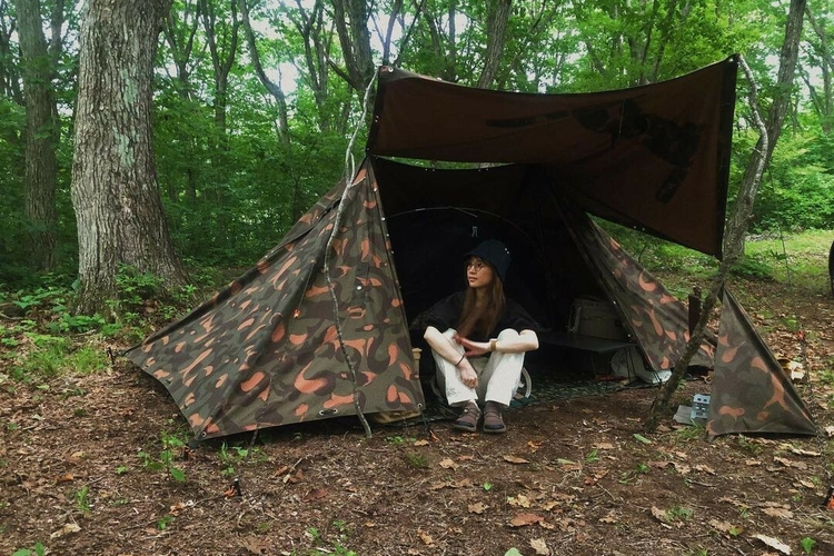 ハンガリー軍幕テント 1枚 軍幕 ハンガリー 【公式通販】