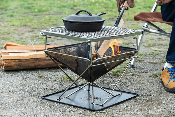 未使用品】snow peak スノーピーク 焚き火台 L