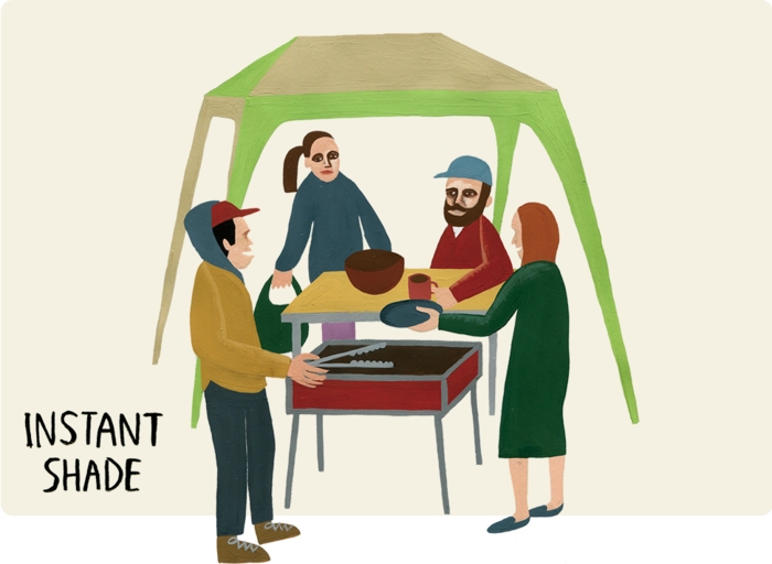 Coleman パーティーシェード/300(ライムグリーン)の商品紹介 | hinata