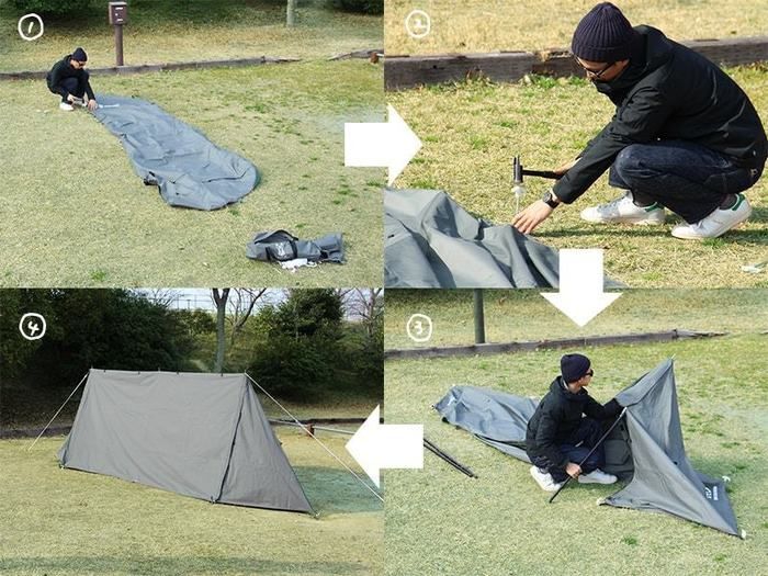 DOD カベテント グレー DOD カベテント グレー DOD カベテント(グレー