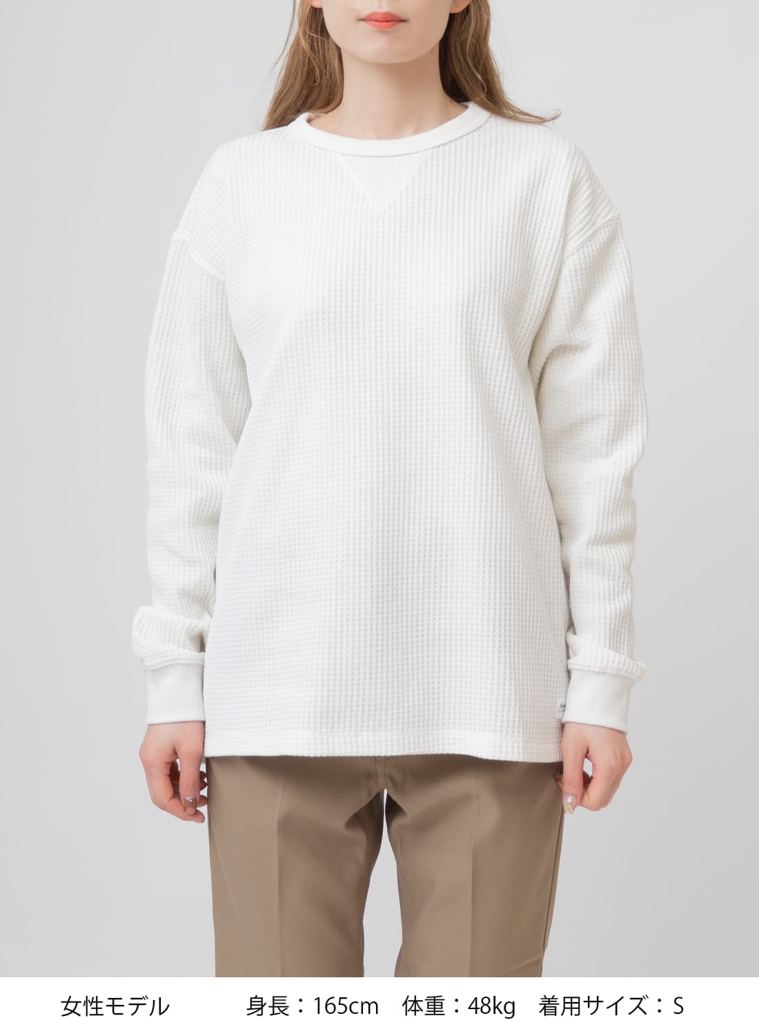 ECO HYBRID WAFFLE L/S TEE|エコハイブリッド ワッフル ロングスリーブ