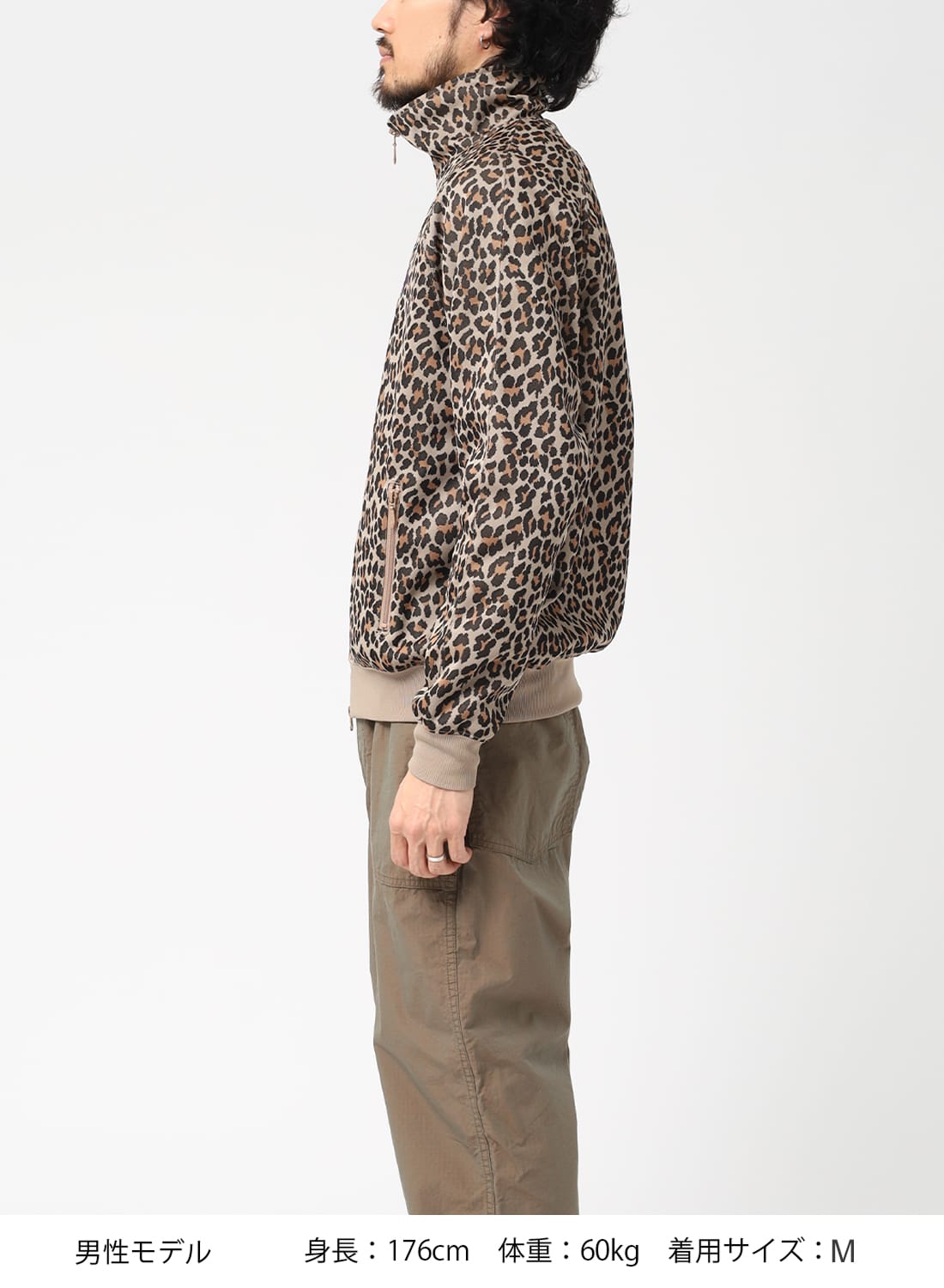 TRACK JACKET - POLY JACQUARD|トラックジャケット - ポリ ジャカード