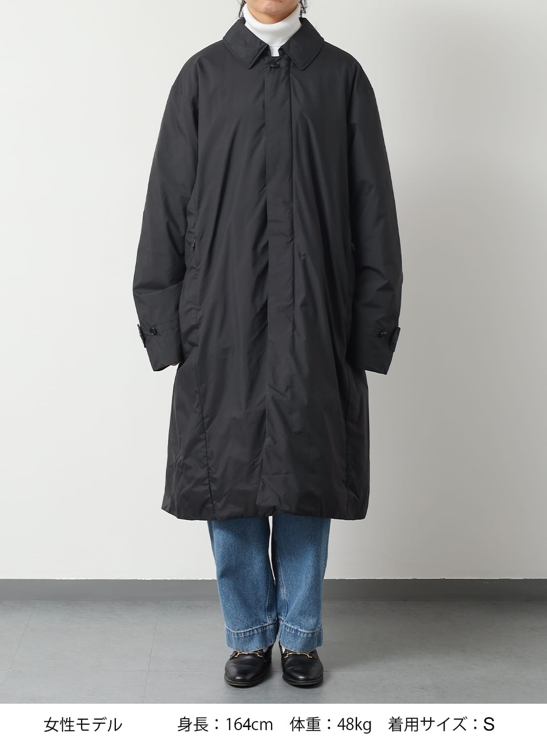 DOWN BAL COLLAR COAT|ダウン バルカラーコートダウン バルカラー