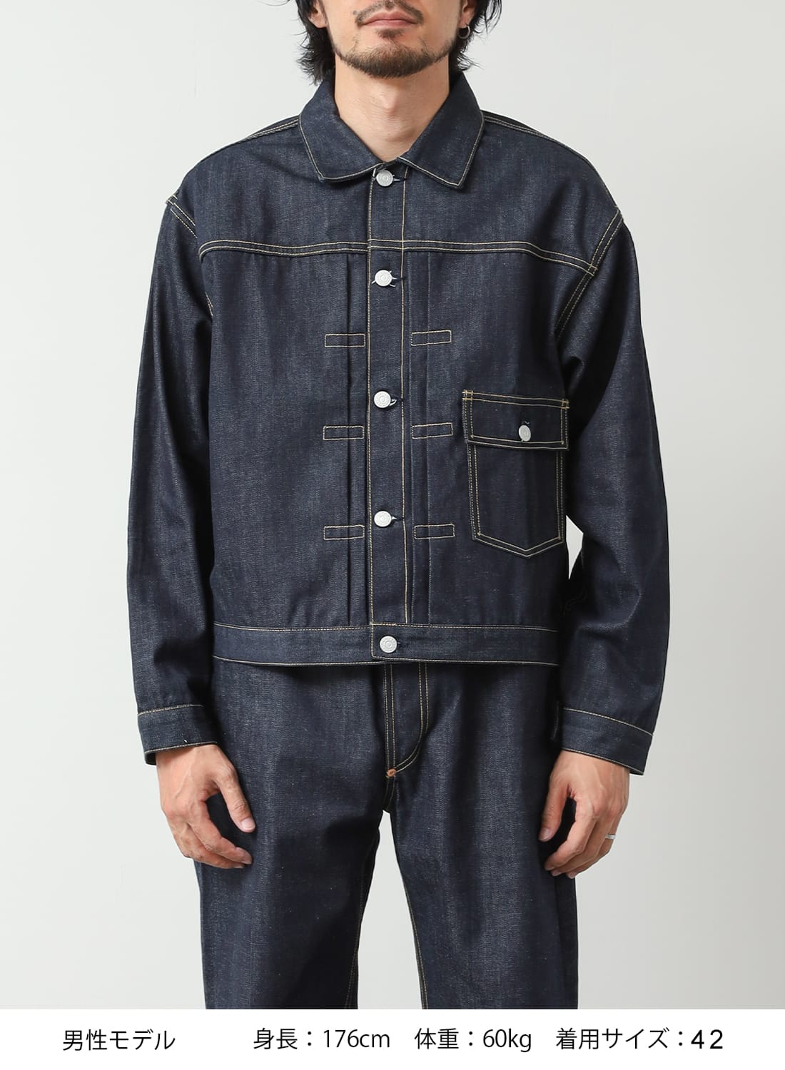 服*ー様 midasコーティングデニム（メタリック） 服*ー様 midas