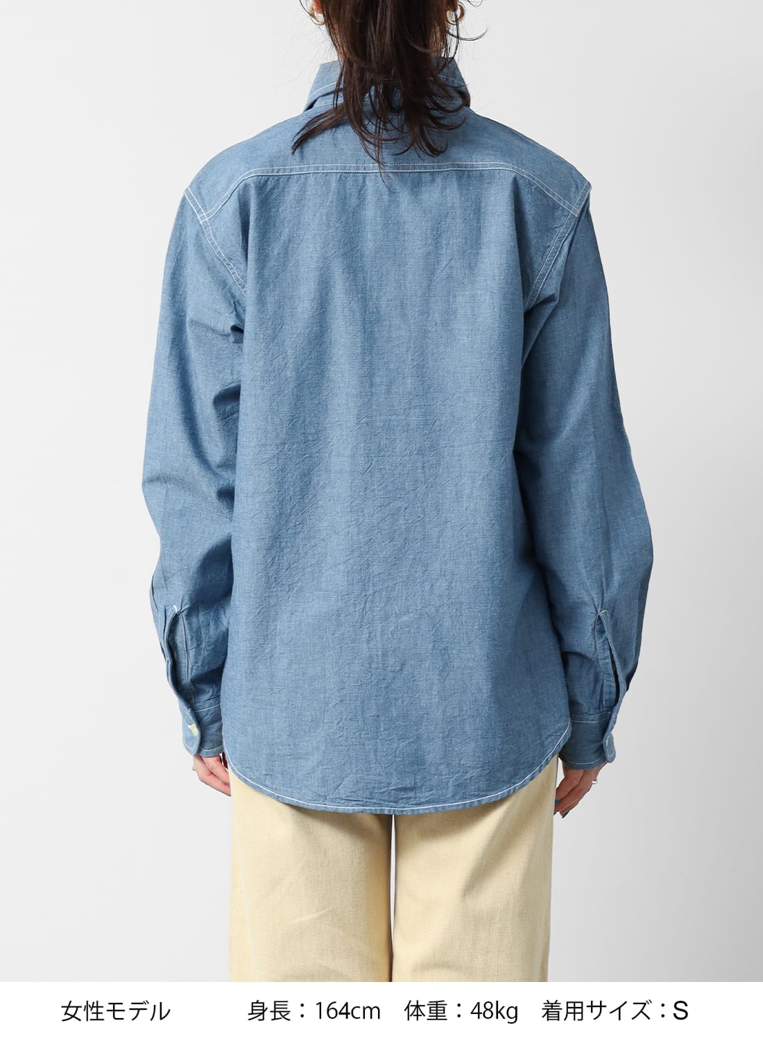 CHAMBRAY SHIRTS|シャンブレーシャツシャンブレーシャツ| MOONLOID