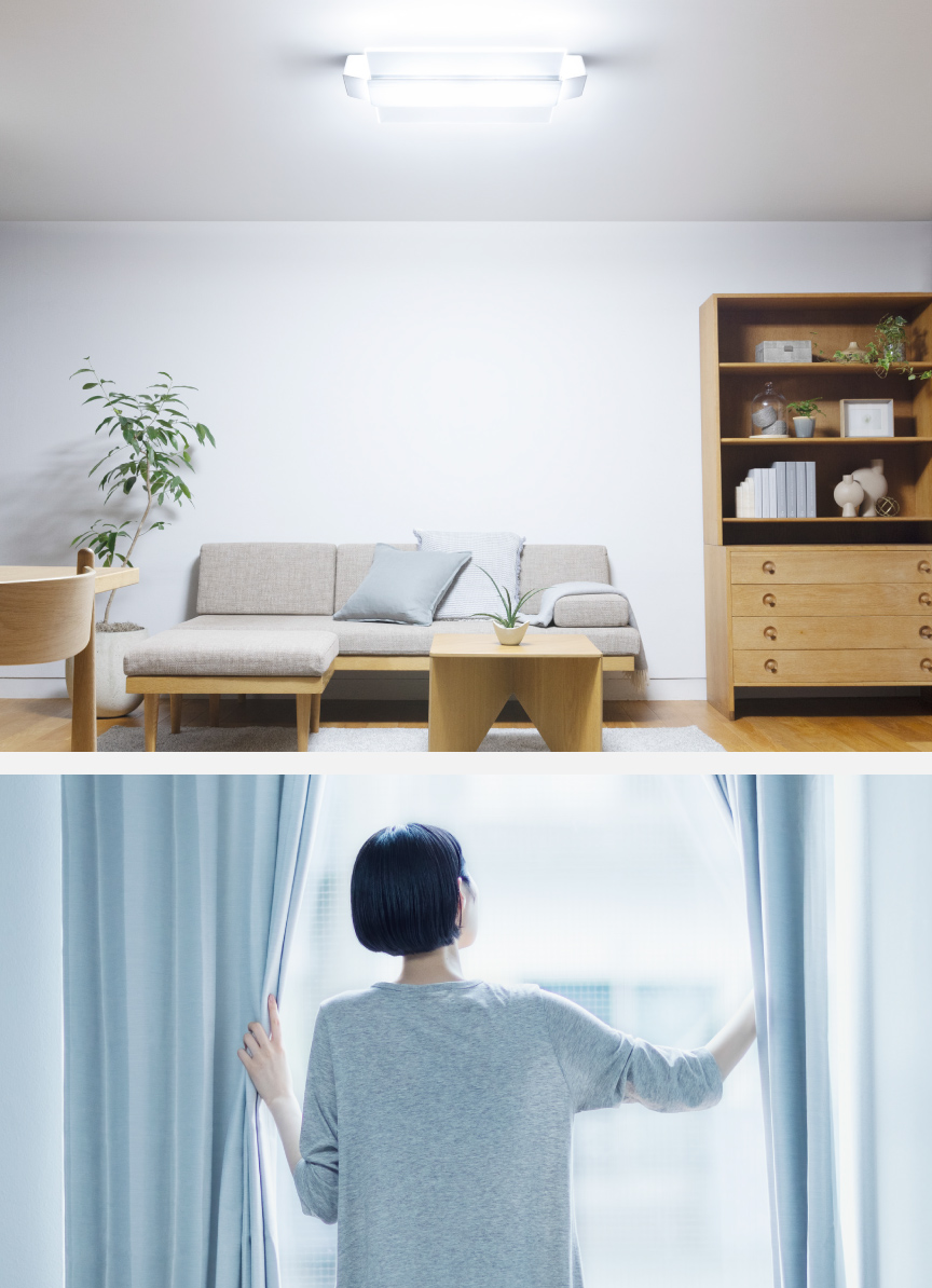 パルック LEDシーリングライト パネルシリーズ 角型タイプ | LED照明