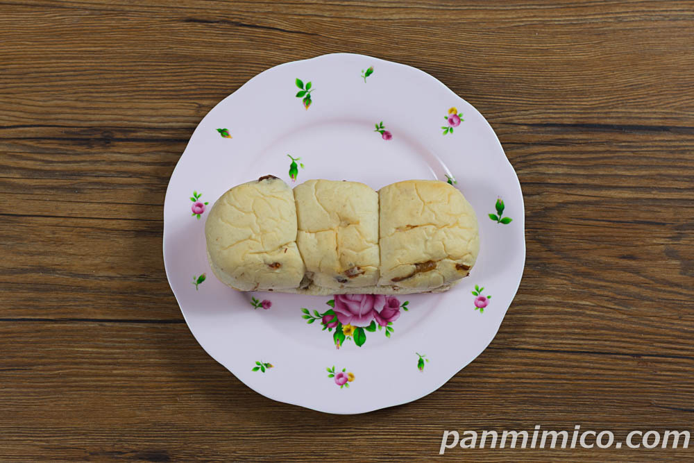 ちぎれるレーズンパン（レアチーズ風味クリーム）【ヤマザキ】の感想