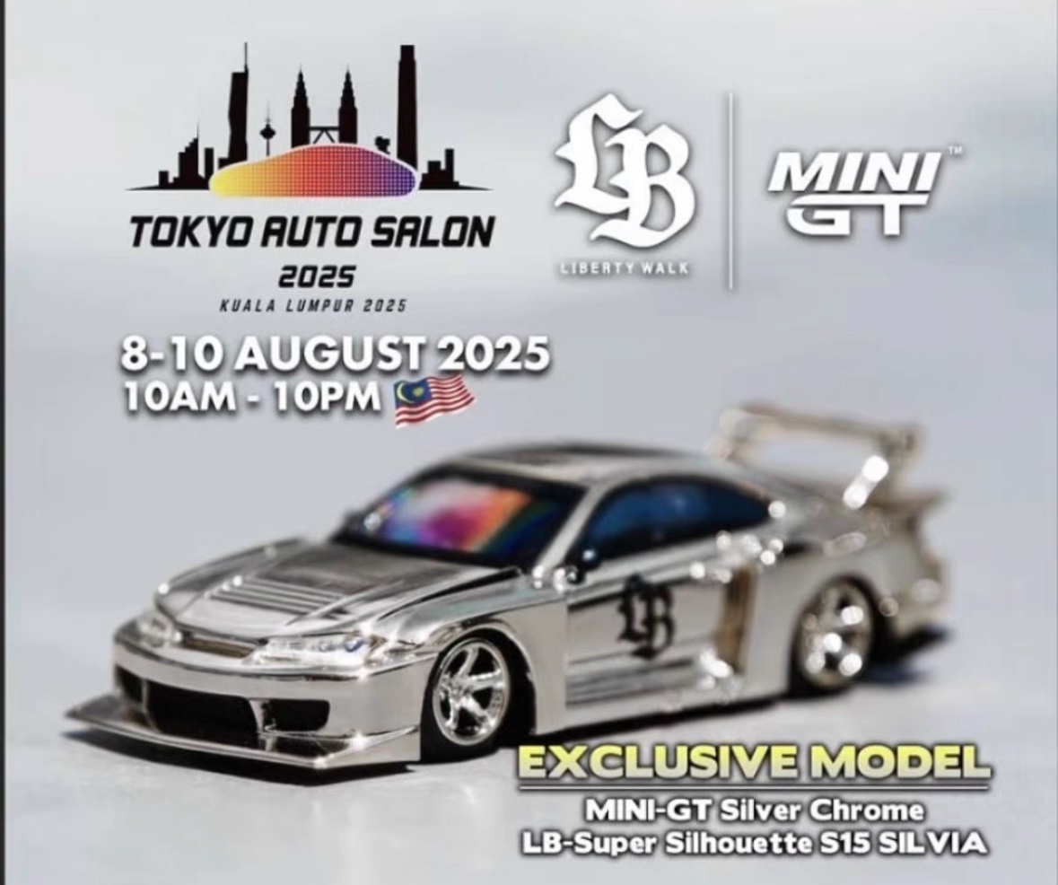 LBWK Mini GT Silvia S15原宿店2周年記念限定モデル Liberty Walk