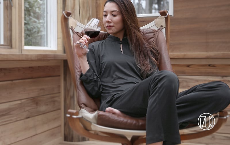 シルク100％ シルクパジャマ 高級シルクニット 絹100％の洗えるシルク