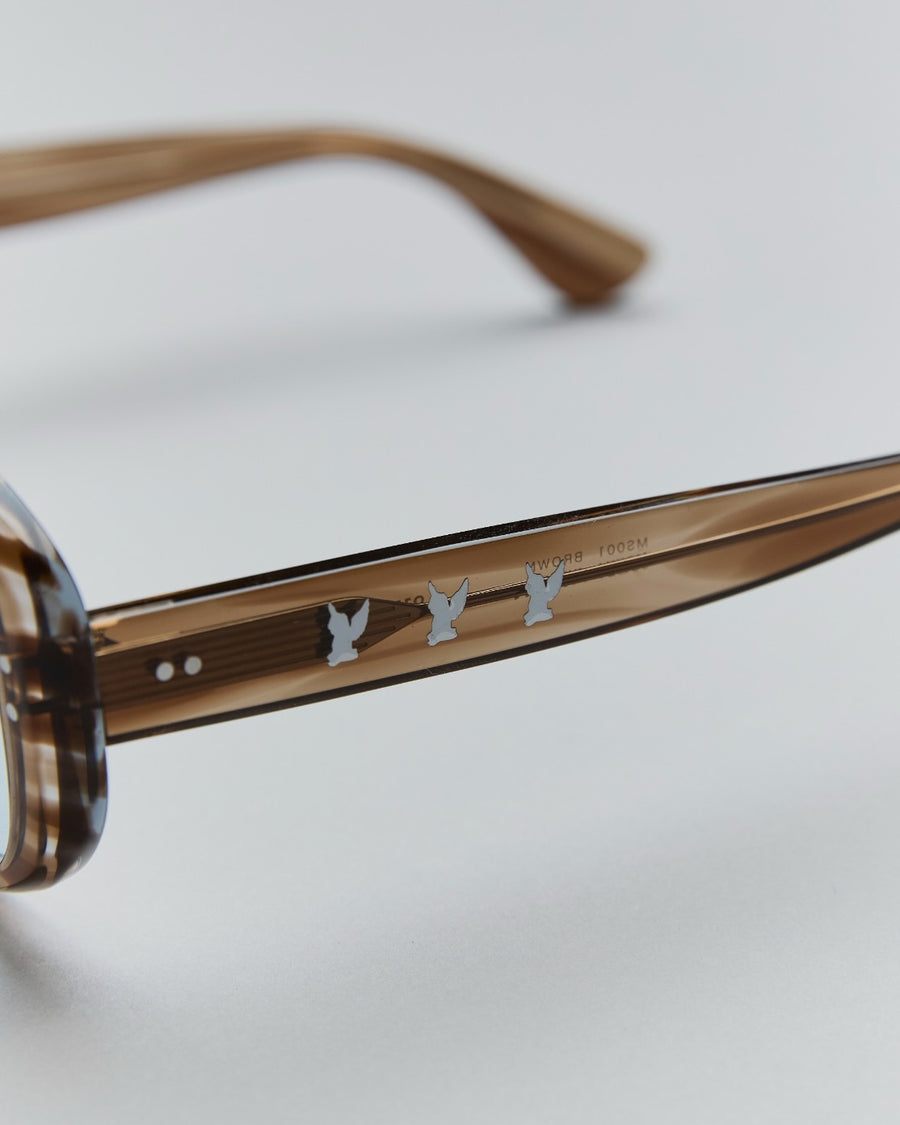 MASU(エムエーエスユー)のBLANC OVAL SHAPE SUNGLASSES BLACKの通販