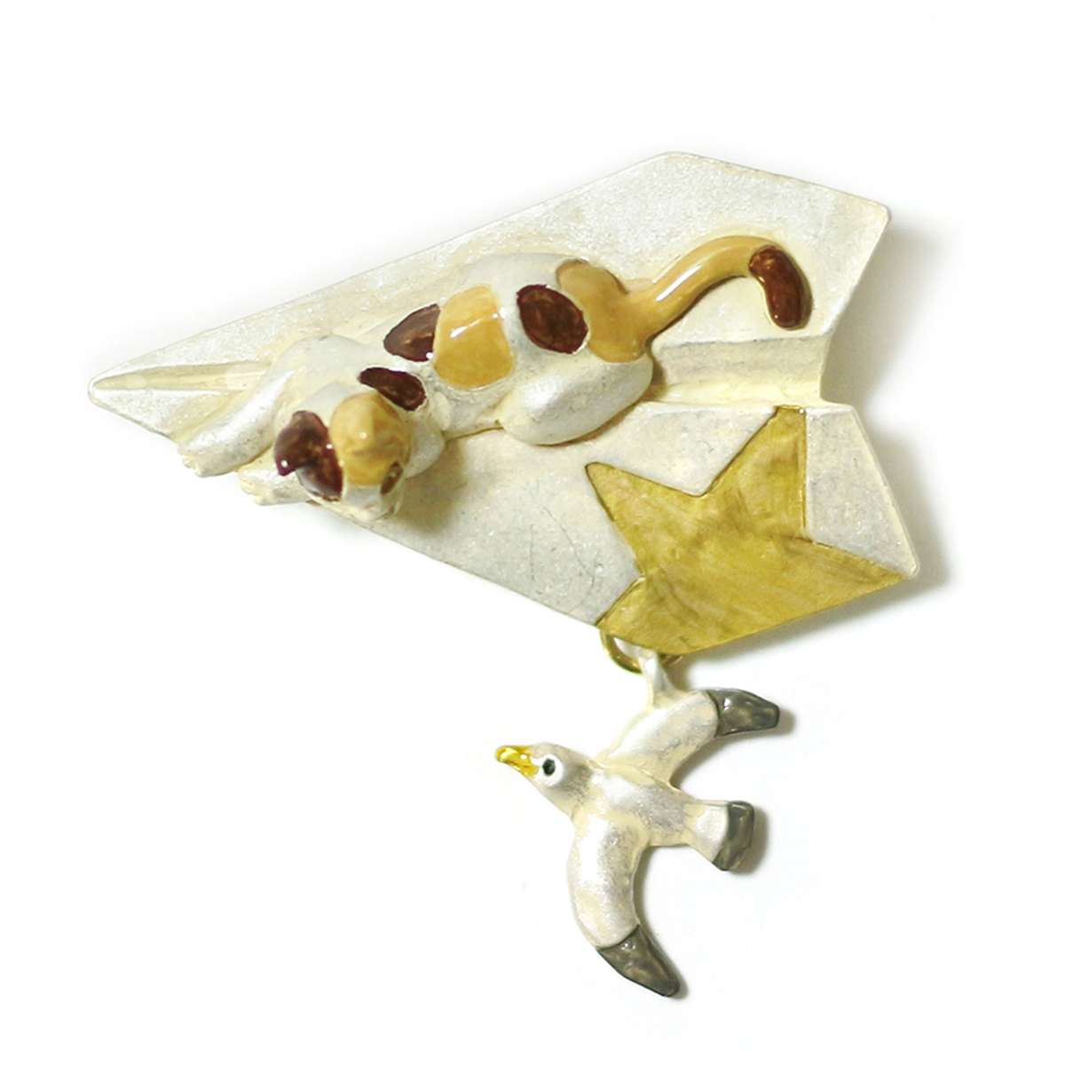 紙ヒコーキブローチ / ピンブローチ｜Palnart Poc STORE｜パルナート