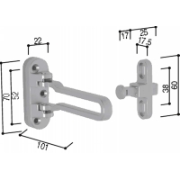 ドアガードHH4K11415 【交換要領書付】(WB：ホワイトブロンズ