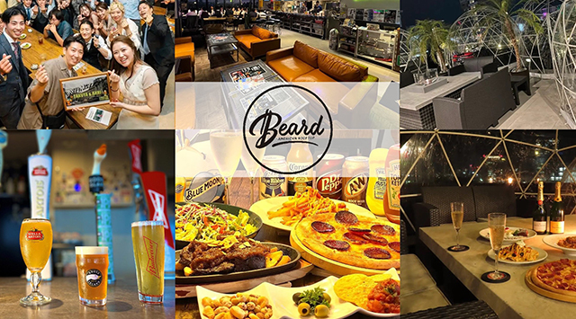 BEARD（ビアード） ‐AMERICAN ROOFTOP‐テラス】 天神・大名 結婚式