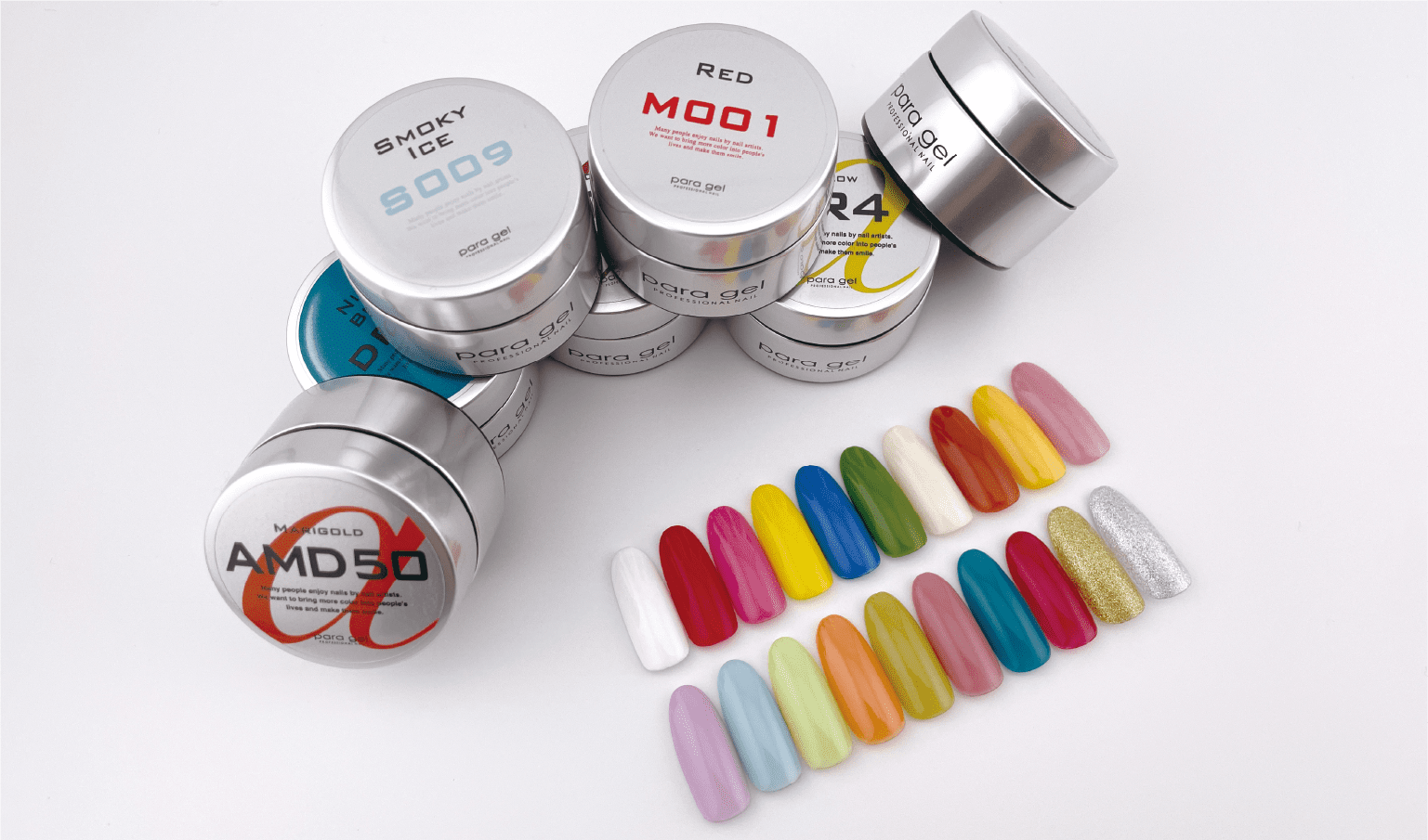 最終値下げ】パラジェル Sシリーズ 24色 paragel（パラジェル）｜公式