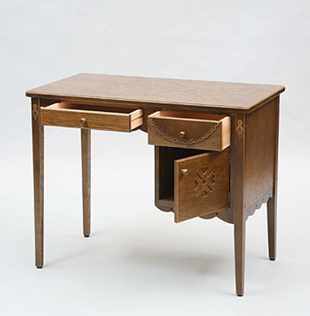 デスク（片袖） | 【パリの雑貨屋｜静岡の家具メーカー】静岡の職人