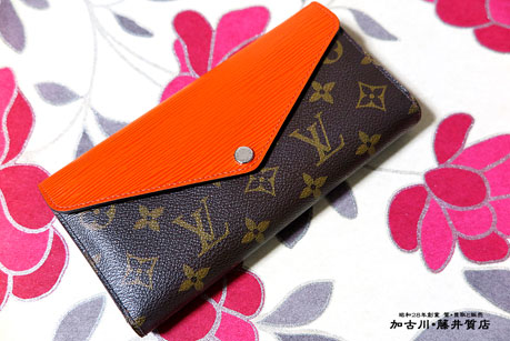 ﾙｲ・ｳﾞｨﾄﾝ】モノグラム×エピ 3つ折り長財布。 - 加古川・藤井質店