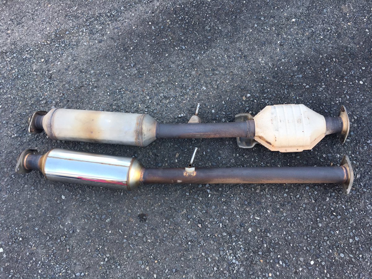 ガ*マ様 アルテッツァ バーディークラブ純正中間パイプ付 アルテッツァ