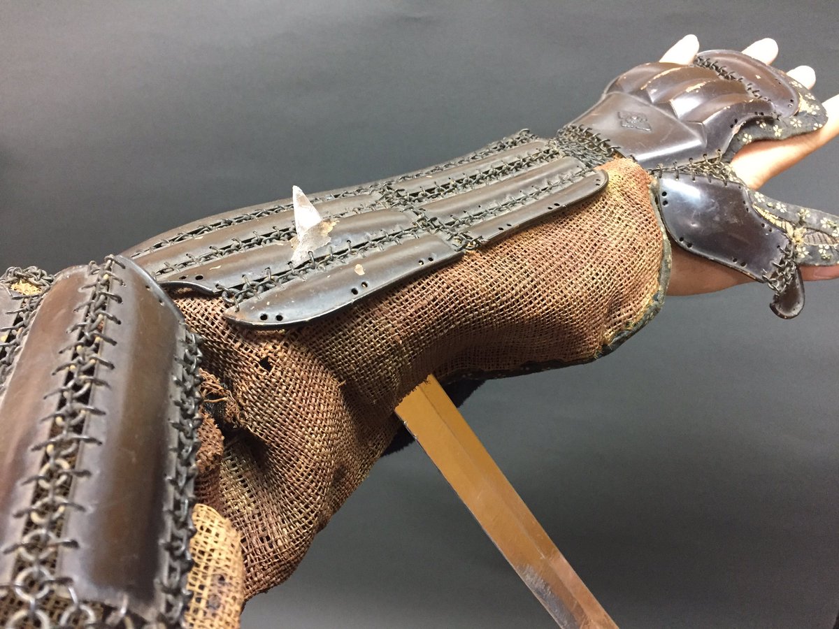 等身大鎧 甲冑 鎧 籠手 時代物 甲冑 籠手 (等身大)