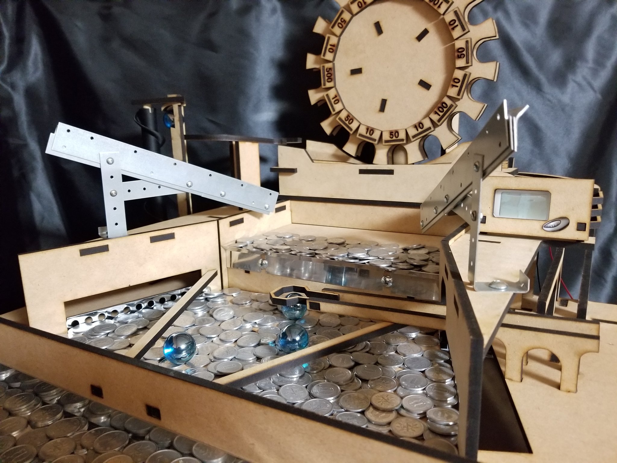 Rii】木製メダルゲームST＋9V電池5本 木製メダルゲームST - メルカリ