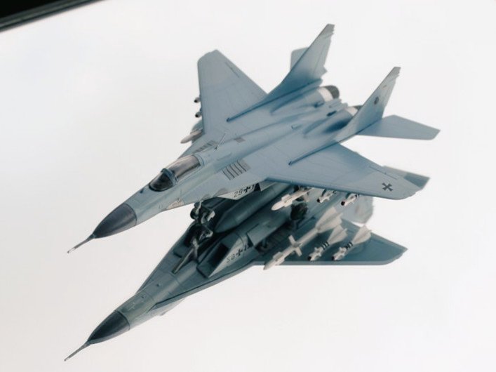 1/144 scale MIG-29 Luftwaffe F-toys Eurojet Collection 2