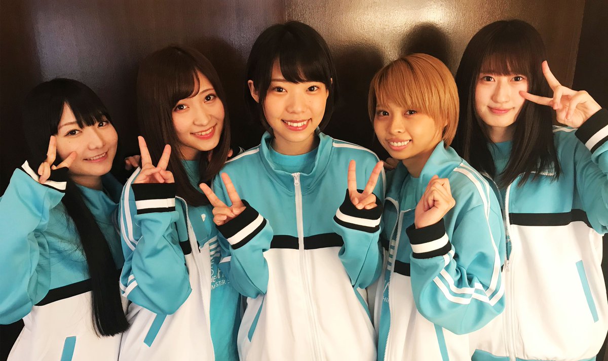 お揃いの283プロ特製レッスンジャージ‼︎ なんだか学校みたいで楽しい