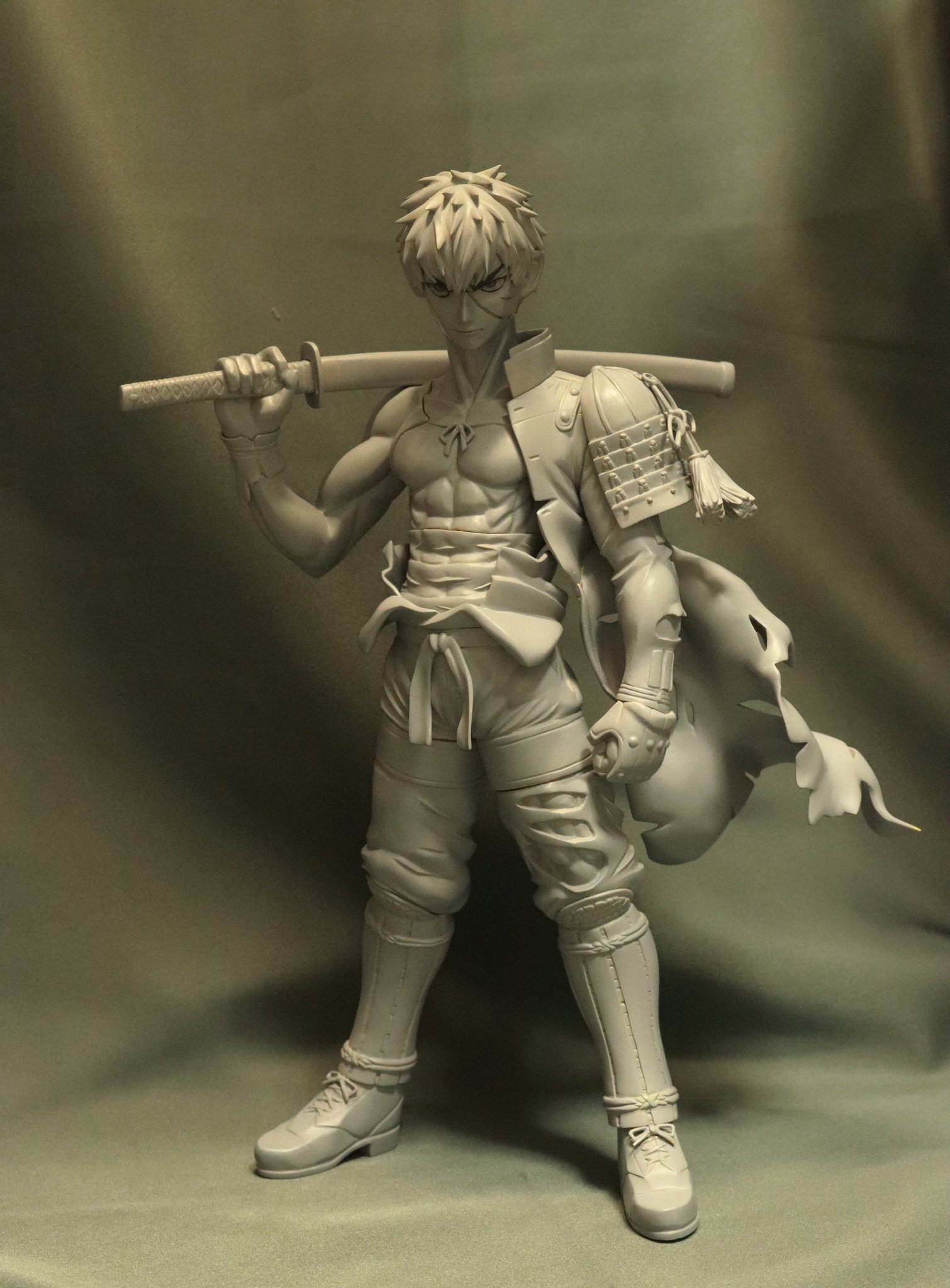 WFワンフェス同田貫正国胸像ガレージキット刀剣乱舞