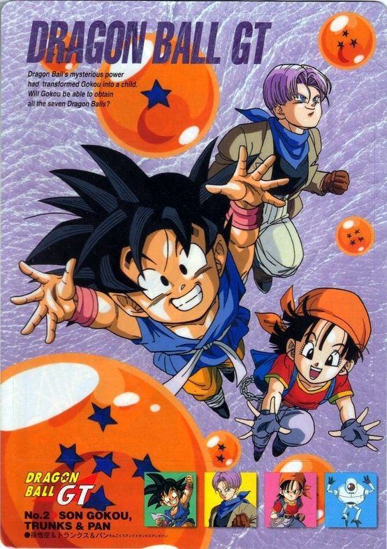 Dragon Ball GT Jumbo Carddass Nº 2 #DragonBallZ #DragonBallFans
